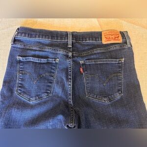 Levi's Women's Dark Blue Skinny Jeans